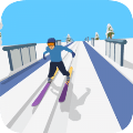 滑雪跳跃3d手机版
